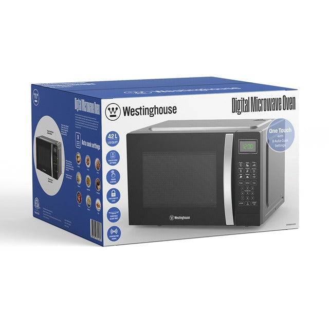 Westinghouse 1.5 Cu. Ft. Digital Microwave | Black Westinghouse 1.5 Cu. Ft. Digital Microwave | Black